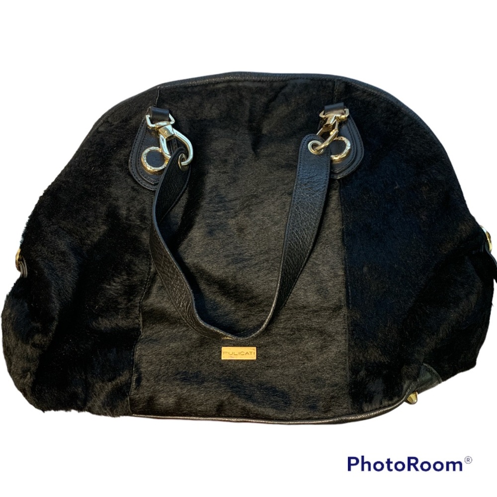Pulicati Leather Black Purse